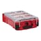 Milwaukee Tool PACKOUT Tool Case, 5 Compartments, 9-7/8 in W x 15-1/4 in D x 4-5/8 in H, Red, Plastic 48-22-8435 - alternate 1