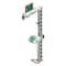 Hughes Safety Showers Combination Shower, Freeze Protectd, Floor Mount, Galvanized Pipes, ABS Bowl, 240V C1D2 H5G45G-2H - alternate 3