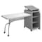 Oklahoma Sound 30"H x 68"W x 24"D EDPD Series Teachers Desk, Speckled Gray EDPD - alternate 3