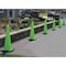 Mr. Chain Traffic Cone Kit for Plastic Chain Barrier, Green, 14 in Length, Gloss 97214-6 - alternate 2