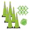 Mr. Chain Traffic Cone Kit for Plastic Chain Barrier, Green, 14 in Length, Gloss 97277-6 - alternate 1