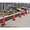 Mr. Chain Traffic Cone Kit for Plastic Chain Barrier, Polyethylene, 36 in Height, Orange 97280-6 - alternate 2