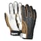 Mcr Safety Predator Multi-Task Mechanics Gloves, Cow Grain Leather Palm, Spandex Back, M, Black/Brown/White PD2903M - alternate 1