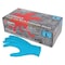 Mcr Safety Disposable Nitrile Gloves, Food Grade, Palm Thickness 4 mil, Powder-Free, XL, (10), Blue, PK100 6015XL - alternate 1