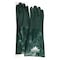 Mcr Safety 6418 Chemical Resistant Gloves, PVC, 18 in L, Not Rated, Green, L, 12 PK 6418 - alternate 1