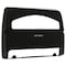 Georgia-Pacific Toilet Seat Cover Dispenser, safe-t-gard, 1/2 Fold, 250, Black, Plastic 57748 - alternate 1
