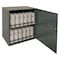 Durham Mfg Shelving Aerosol Cabinet, 21-7/8 in H, 20-5/16 in W, 15-3/4 in D, Swing, Keyed, Gray, 2 Shelves 300-95 - alternate 1