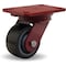 Hamilton Plate Caster, Swivel, Polyurethane, 5 5/8"H S-HS-4DB70 - alternate 1