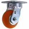 Zoro Select Kingpinless Swivel Plate Caster, Polyurethane, 650 lb. CDP-G-5 - alternate 2