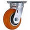 Zoro Select Kingpinless Swivel Plate Caster, Polyurethane, 750 lb. CDP-G-8 - alternate 2