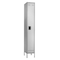 Safco Wardrobe Locker, 12 in W, 18 in D, 78 in H, (1) Tier, (1) Wide, Gray 5522GR - alternate 1