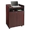 Safco Executive Presentation Stand, Mahogany 8919MH - alternate 1