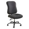 Safco Optimus Chair, Black Seat, Black Back, 25 in W 25" L 45-1/2" H, No Arm, Fabric Seat 3590BL - alternate 1