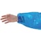 Polyco Gown, Polyolefin, Welded, 4 mil, 45 in, Blue, Universal, 50 PK 42450 - alternate 2
