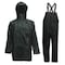 Viking 3-Piece Rainsuit with Detachable Hood, Polyester, PVC, 150 den Thick, Detachable, Black, S 2900BK-S - alternate 1
