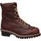Georgia Boot Men's Waterproof Work Boot, 9 M, Steel Toe, 8 in H, Chocolate, G7313 G7313 - alternate 1