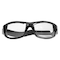 Edge Eyewear Caraz, Safety Glasses, Anti-Scratch, Clear Lens, Black Frame, Full-Frame HZ111-SP - alternate 3