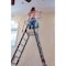 Little Giant Ladders 8 to 14 ft Fiberglass, Platform Stepladder, 375 lb Capacity 18515-817 - alternate 2