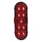 Maxxima Stop/Tail/Turn Light, Red, 6-13/32"L, Oval M63322R - alternate 2