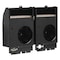 Cadet Recessed Electric Wall-Mount Heater, Recessed or Surface, 3000/2250W W, 240/208V AC, Black CST302T - alternate 1