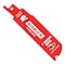 Diablo 4in L x 14/18 TPI Metal Cutting Coated Reciprocating Saw Blade, 5PK DS0414BF5 - alternate 1