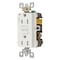 Hubbell Wiring Device-Kellems Straight Blade Receptacle, 5-15R, 15 A, 125V AC, 2 Pole, 3 Wire, Flush Mount, Grounded AFR15TRW - alternate 1