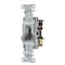 Hubbell Wiring Device-Kellems Wall Switch, 20A, Gray, 1 HP, 3-Way Switch CSB320GY - alternate 1