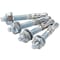 Vestil Wedge Anchor, 3/8" Dia., 3" L, Steel Zinc Plated, 4 PK AS-383-4PK - alternate 1