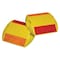 3M Pavement Marker Tape, Polycarbonate Body, 4 in Length, 3 3/4 in Width, 5/8 in Height, Yellow/Red RPM-291-YR - alternate 2