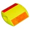 3M Pavement Marker Tape, Polycarbonate Body, 4 in Length, 3 3/4 in Width, 5/8 in Height, Yellow/Red RPM-291-YR - alternate 1