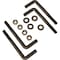 Pedestal Pro Sturdy Bolts, with Nut, Washer L-Bolt Kit - alternate 1
