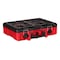 Milwaukee Tool PACKOUT Tool Case With Customizable Insert, Polymer, Black/Red, 20-1/2 in W x 15 in D x 6 in H 48-22-8450 - alternate 1