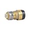 Sharkbite Fitting, Straight, Brass, Push-Fit 11/4 in, Push-Fit 1 in UXL013528 - alternate 2