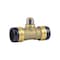 Sharkbite Tee, Brass, Push-Fit11/4", 1/2", 11/4" UXL08353516 - alternate 4