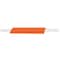 Sandel Cable Protector, 1-1/2 in H, 125 ft L, 8 in W, 1 Channel, PVC, Bright Orange 2309 - alternate 1