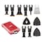 Milwaukee Tool Oscillating Tool BladeSet, 8pcs, W-0.375"to2.5" 49-10-9114 - alternate 1