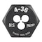 Milwaukee Tool Hex Threading Die 49-57-5307 - alternate 1