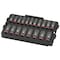 Milwaukee Tool 19 pc. SHOCKWAVE Impact Duty 3/8" Drive Metric Deep Well Socket Set, PACKOUT Low Organizer Tray 49-66-6816 - alternate 1
