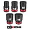 Milwaukee Tool 6 pc. SHOCKWAVE Impact Duty 3/8 in. Drive Metric Standard 6 Point Socket Set 49-66-7036 - alternate 1