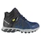 Reebok Men's Athletic High-Top Shoe, Alloy Toe, Leather, Mesh Upper, Rubber Outsole, Lace Up, Blue, 9 1/2 RB3400 - alternate 3