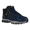Reebok Men's Athletic High-Top Shoe, Alloy Toe, Leather, Mesh Upper, Rubber Outsole, Lace Up, Blue, 9 1/2 RB3400 - alternate 1