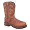 Georgia Boot Men's Western Boot, 10, Composite Toe, 11 in H, Brown, GB00239 GB00239 - alternate 1