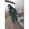 Microchem Hooded Coveralls, Knit Cuff, L, Green 68-4000 - alternate 2