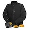 Dewalt Men's Heated Jacket, Black, Heats Up to 9 hr , 20 3 Outside Pockets, 2X DCHJ060ABD1-2X - alternate 1