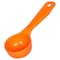 Carlisle Foodservice Solid Short Handle, 2.5 oz., Orange, PK12 492524 - alternate 1