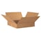 Zoro Select 20 in x 20 in x 4 in Shipping Box, Kraft, Corrugate, Single Wall, 32 ECT 493T44 - alternate 1