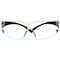 3M Safety Glasses, SecureFit 200 Series, Scotchgard Anti-Fog, Frameless, Blue Temples, Clear Lens SF201SGAF-BLU - alternate 1