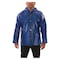 Tingley Men's Rain Jacket, Polyurethane, Snaps with Storm Flap, Blue, 2XL J22161 - alternate 1