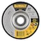 Dewalt Depressed Center Grinding Wheel, Type 27, 5 in Dia, 0.25 in Thick, 7/8 in Arbor Hole Size, Ceramic DWA8914F - alternate 1
