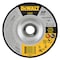 Dewalt Depressed Center Grinding Wheel, Type 27, 6 in Dia, 0.25 in Thick, 7/8 in Arbor Hole Size, Ceramic DWA8920F - alternate 1